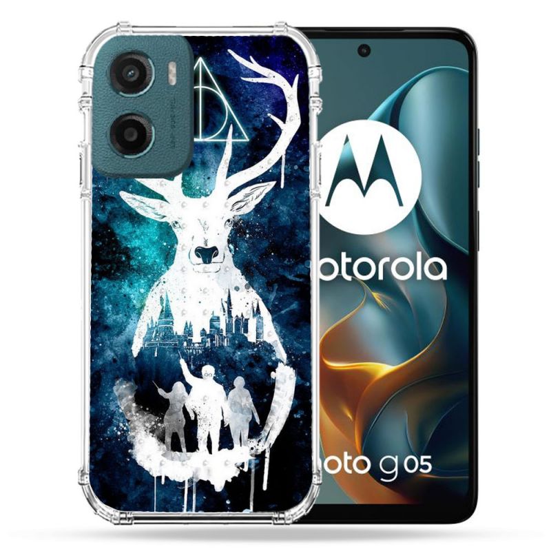Coque Renforcée Pour Motorola G05 / E15 Harry Potter Patronome