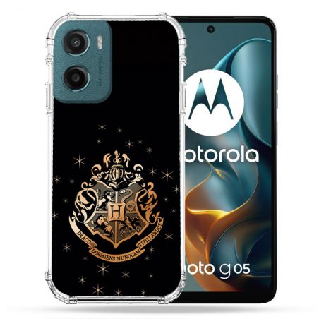 Coque Renforcée Pour Motorola G05 / E15 Harry Potter Poudlard