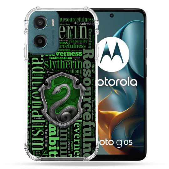 Coque Renforcée Pour Motorola G05 / E15 Harry Potter Serpentar