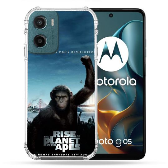 Coque Renforcée Pour Motorola G05 / E15 La Planete Des Singes