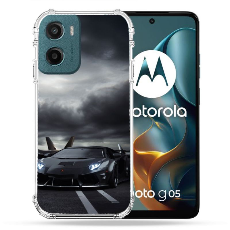 Coque Renforcée Pour Motorola G05 / E15 Lamborghini Avion