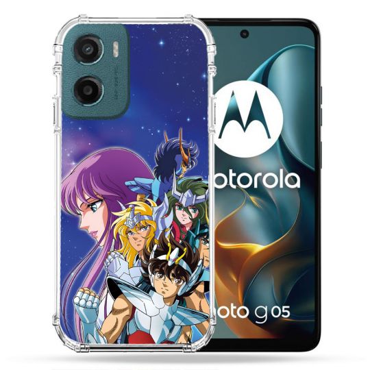 Coque Renforcée Pour Motorola G05 / E15 Les Chevaliers Du Zodiaque
