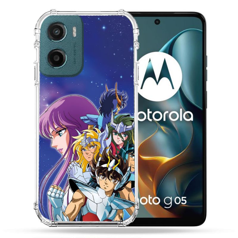 Coque Renforcée Pour Motorola G05 / E15 Les Chevaliers Du Zodiaque