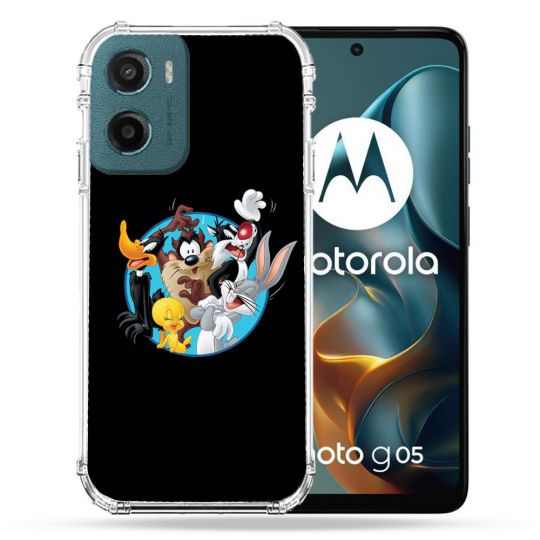 Coque Renforcée Pour Motorola G05 / E15 Looney Tunes