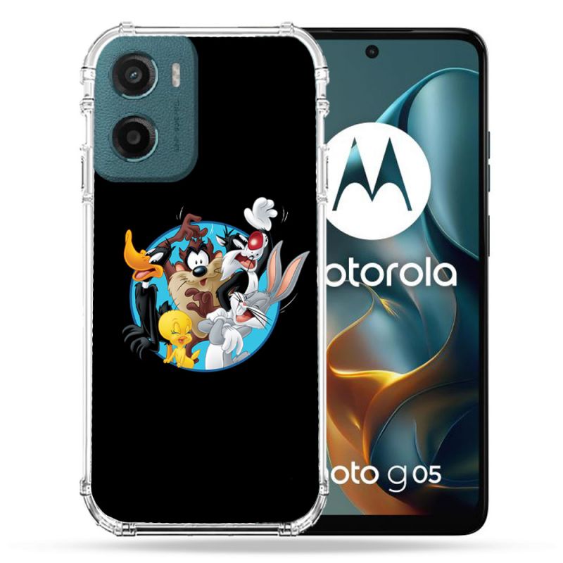 Coque Renforcée Pour Motorola G05 / E15 Looney Tunes