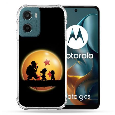 Coque Renforcée Pour Motorola G05 / E15 Manga Dragon Ball Vintage