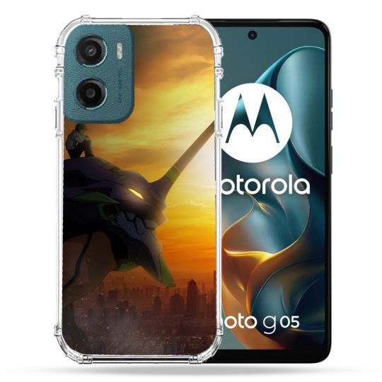 Coque Renforcée Pour Motorola G05 / E15 Manga Evangelion