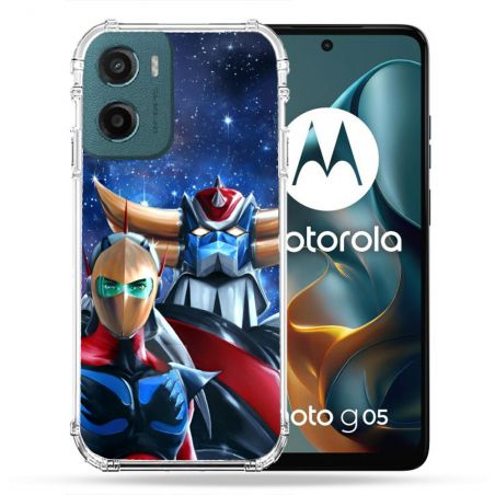 Coque Renforcée Pour Motorola G05 / E15 Manga Goldorak