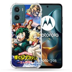 Coque Renforcée Pour Motorola G05 / E15 Manga My Hero Academia Affiche