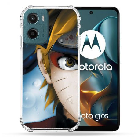 Coque Renforcée Pour Motorola G05 / E15 Manga Naruto Blanc