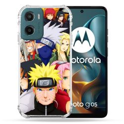 Coque Renforcée Pour Motorola G05 / E15 Manga Naruto Team