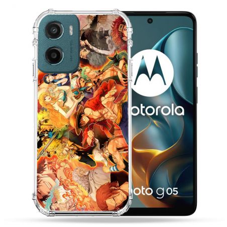Coque Renforcée Pour Motorola G05 / E15 Manga One Piece Nakama