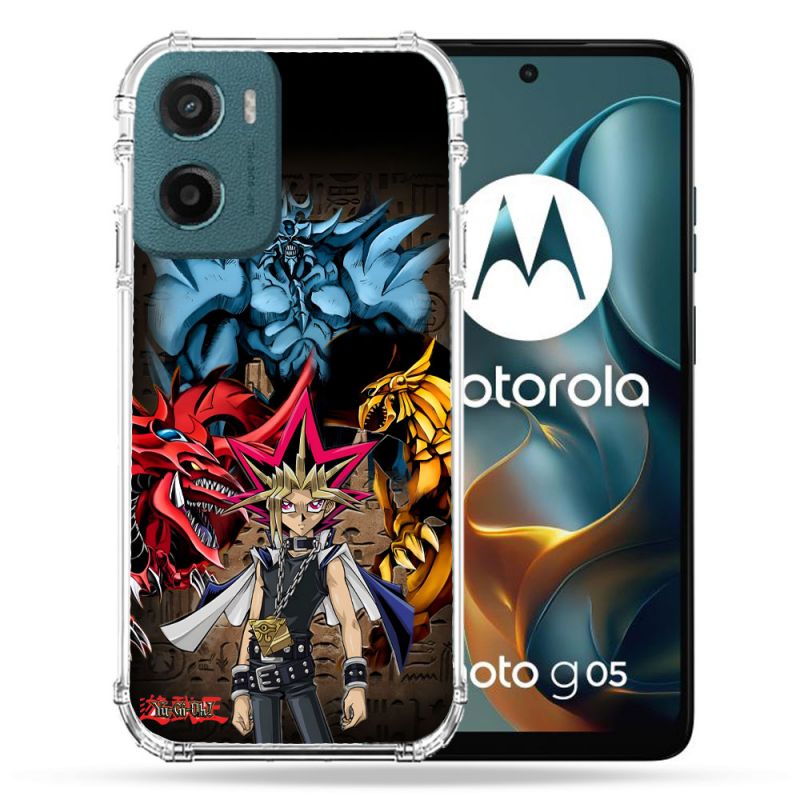 Coque Renforcée Pour Motorola G05 / E15 Manga Yu Gi Oh