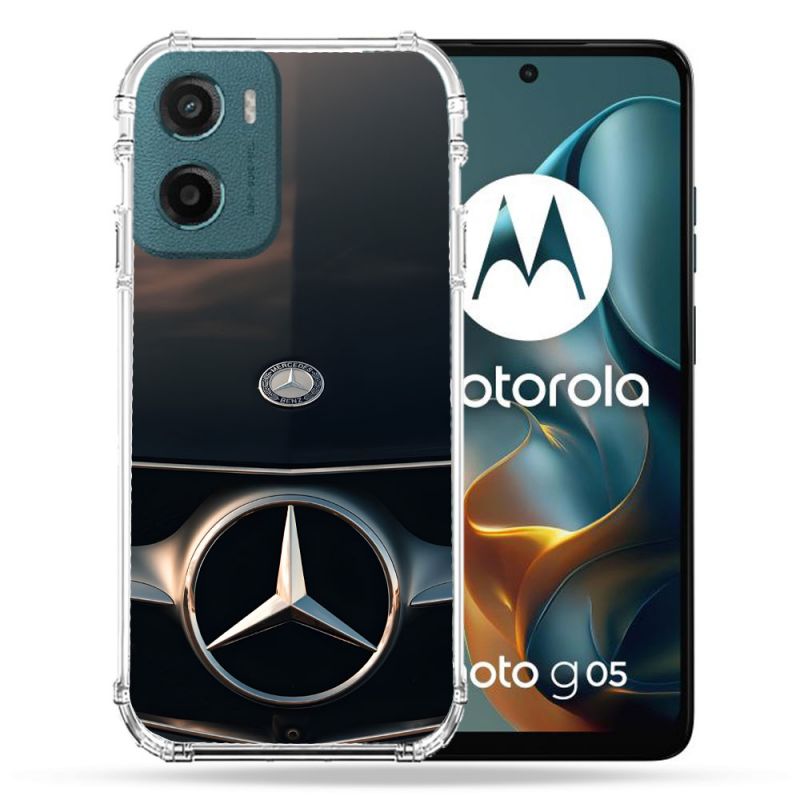 Coque Renforcée Pour Motorola G05 / E15 Mercedes Calendre