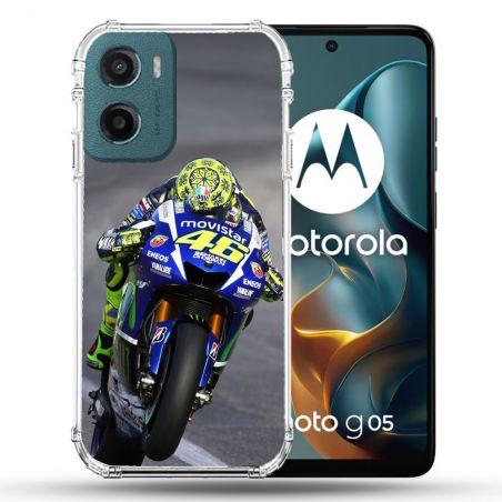 Coque Renforcée Pour Motorola G05 / E15 Moto Course GP Wheeling 46