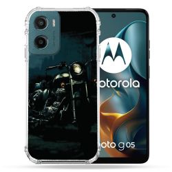 Coque Renforcée Pour Motorola G05 / E15 Moto Harley Vintage