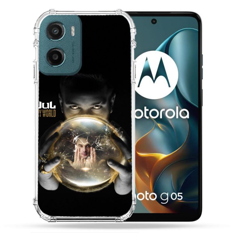 Coque Renforcée Pour Motorola G05 / E15 Musique Jul Affiche