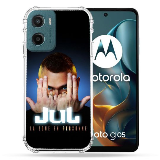 Coque Renforcée Pour Motorola G05 / E15 Musique Jul Signe