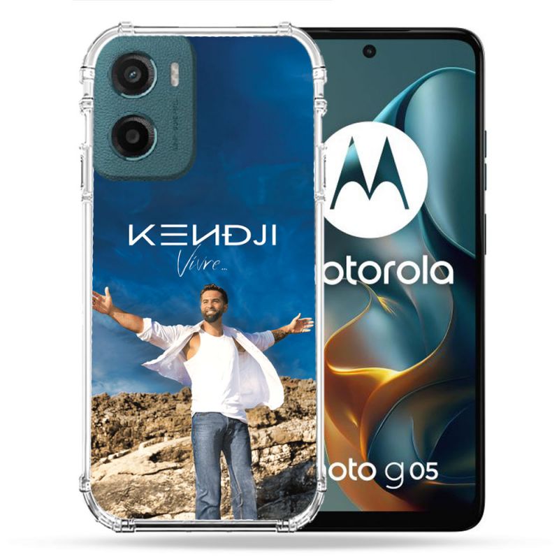 Coque Renforcée Pour Motorola G05 / E15 Musique Kendji