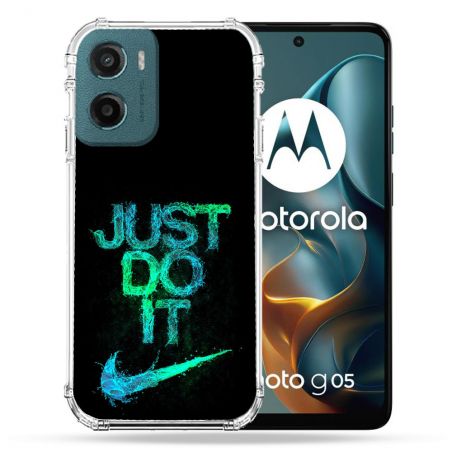 Coque Renforcée Pour Motorola G05 / E15 Nike Just Do It