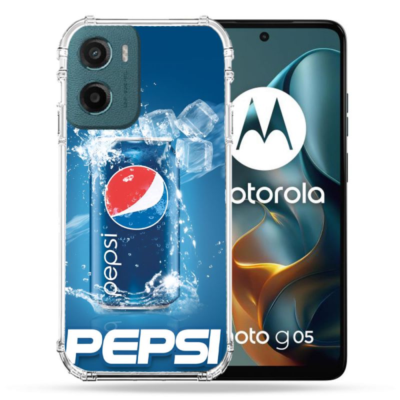 Coque Renforcée Pour Motorola G05 / E15 Pepsi