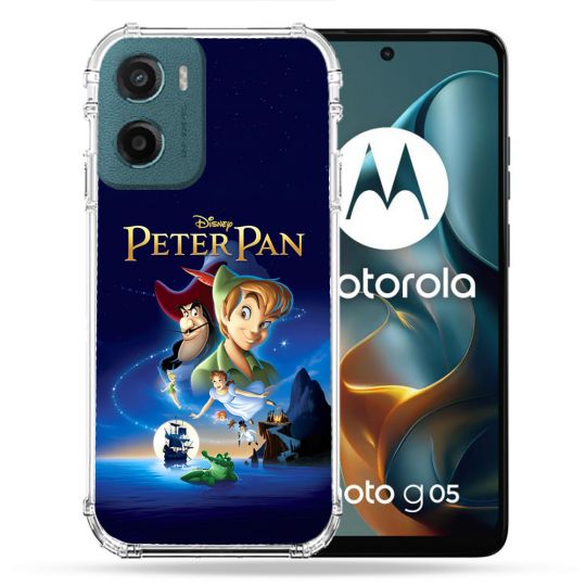 Coque Renforcée Pour Motorola G05 / E15 Peter Pan Affiche