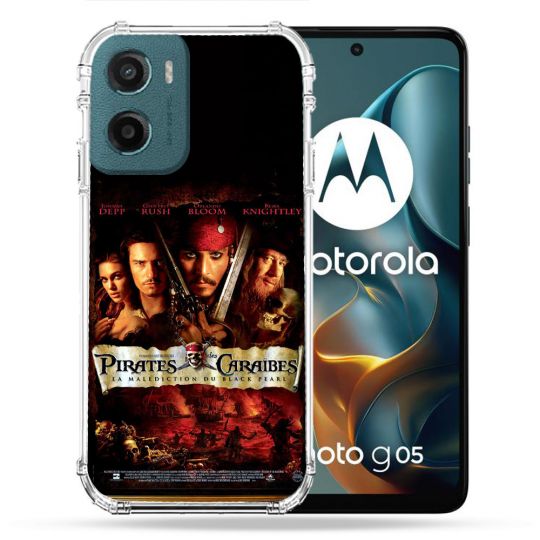 Coque Renforcée Pour Motorola G05 / E15 Pirate Des Caraibes