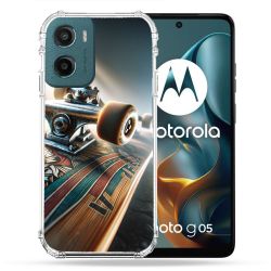 Coque Renforcée Pour Motorola G05 / E15 Planche Skate