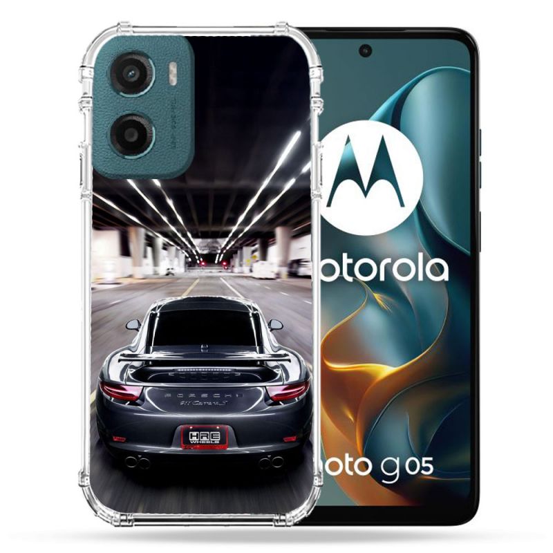 Coque Renforcée Pour Motorola G05 / E15 Porsche 911