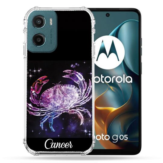 Coque Renforcée Pour Motorola G05 / E15 Signe Zodiaque 2 Cancer