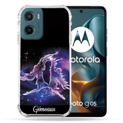 Coque Renforcée Pour Motorola G05 / E15 Signe Zodiaque 2 Gémeaux