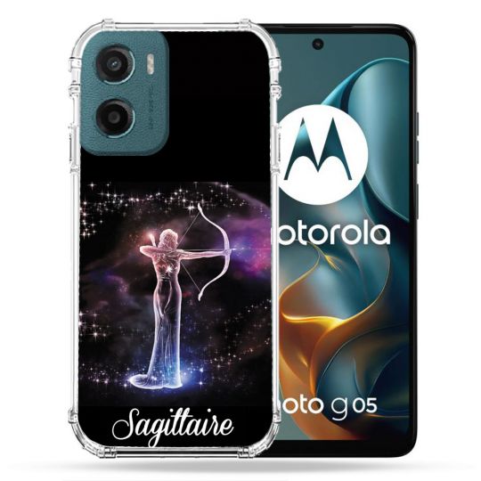 Coque Renforcée Pour Motorola G05 / E15 Signe Zodiaque 2 Sagittaire