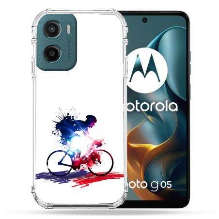 Coque Renforcée Pour Motorola G05 / E15 Sport Cyclisme France