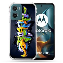 Coque Renforcée Pour Motorola G05 / E15 Street Art Graffiti