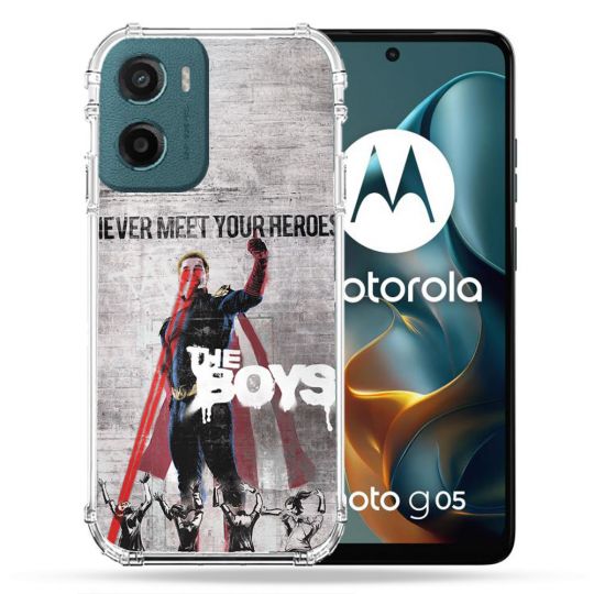 Coque Renforcée Pour Motorola G05 / E15 The Boys Affiche