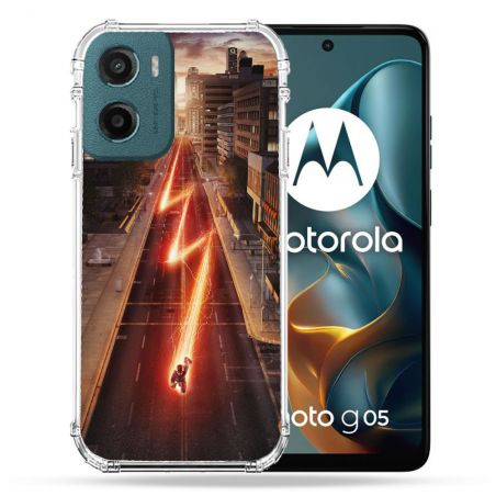Coque Renforcée Pour Motorola G05 / E15 The Flash City