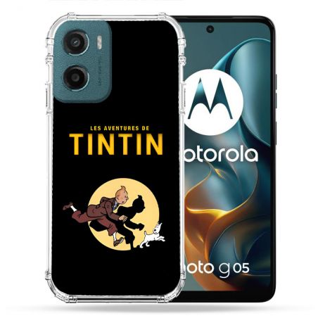Coque Renforcée Pour Motorola G05 / E15 Tintin Classique