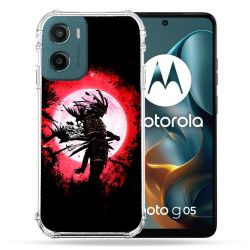 Coque Renforcée Pour Motorola G05 / E15 Voyage Japon Samourai