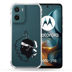 Coque Renforcée Transparente Pour Motorola G05 / E15 Corse