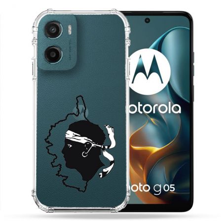 Coque Renforcée Transparente Pour Motorola G05 / E15 Corse