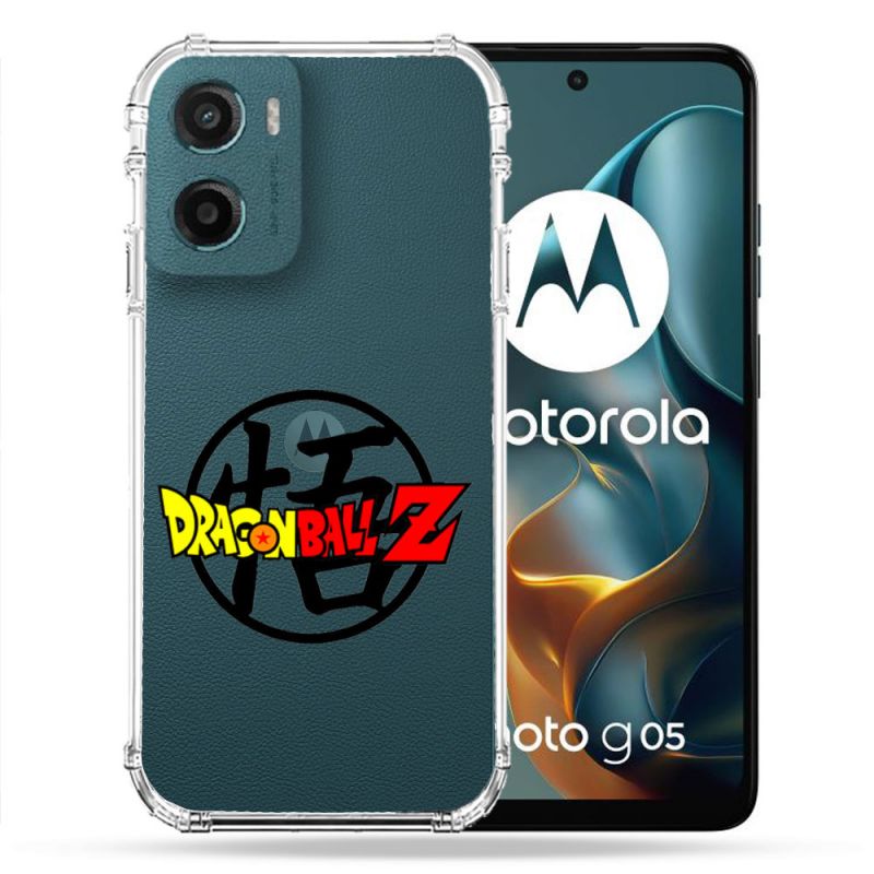 Coque Renforcée Transparente Pour Motorola G05 / E15 Dragon Ball Logo
