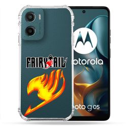 Coque Renforcée Transparente Pour Motorola G05 / E15 Fairy Tail
