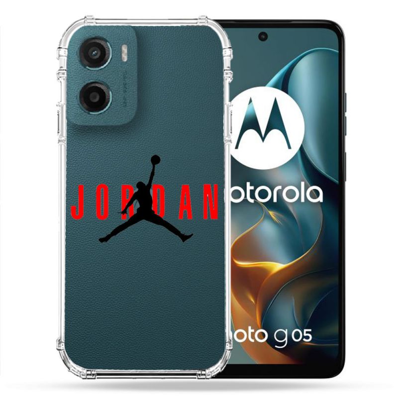 Coque Renforcée Transparente Pour Motorola G05 / E15 Jordan