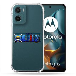 Coque Renforcée Transparente Pour Motorola G05 / E15 One Piece Logo