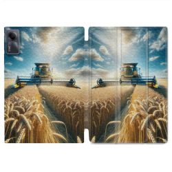 Coque Renforcée Pour Xiaomi Redmi Pad SE 11 Agriculture Moissonneuse Blé