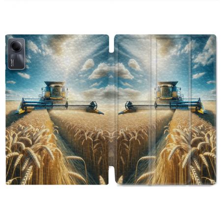Coque Renforcée Pour Xiaomi Redmi Pad SE 11 Agriculture Moissonneuse Blé