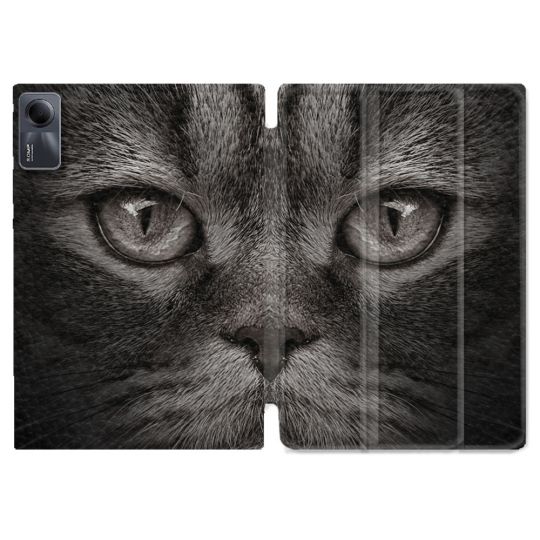 Coque Renforcée Pour Xiaomi Redmi Pad SE 11 Animal Chat Gris