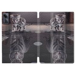 Coque Renforcée Pour Xiaomi Redmi Pad SE 11 Animal Chat Reflet