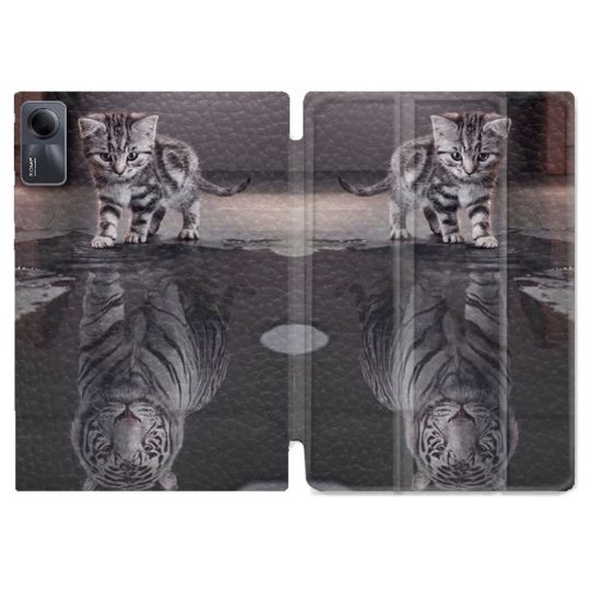 Coque Renforcée Pour Xiaomi Redmi Pad SE 11 Animal Chat Reflet