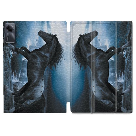 Coque Renforcée Pour Xiaomi Redmi Pad SE 11 Animal Cheval Noir